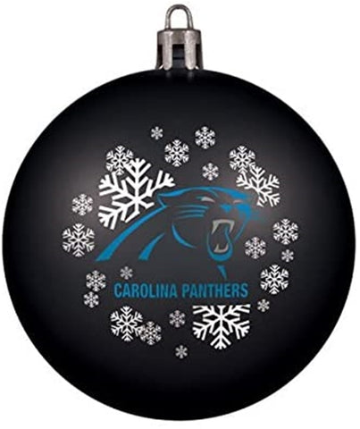 Carolina Panthers NFL Snowflake Shatter-Proof Ball Christmas Ornament