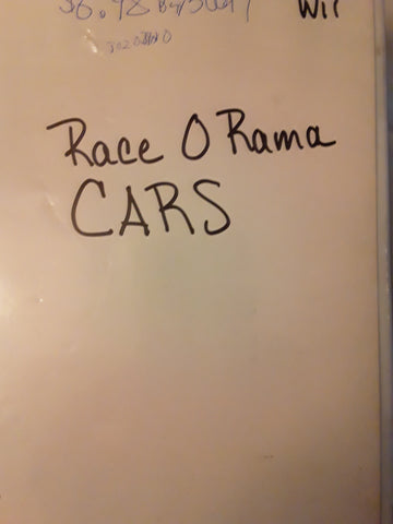 Cars Race-o-rama Nintendo Wii Video Game 