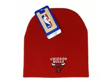 Chicago Bulls NBA Adult Cap Beanie Hat