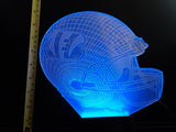 Cincinnati Bengals NFL JUMBO 9x8 inch Color-Changing LED Helmet Night Light Lamp