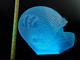 Cincinnati Bengals NFL JUMBO 9x8 inch Color-Changing LED Helmet Night Light Lamp