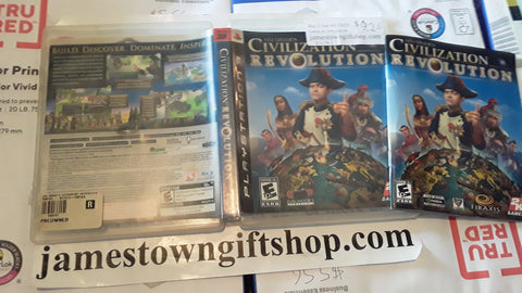 Civilization Revolution PS3 Used Video Game