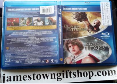 Clash of the Titans Double Feature Blu Ray Movie USED