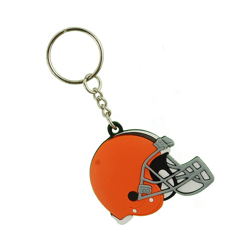 Cleveland Browns Vinyl Helmet Key Chain Ring