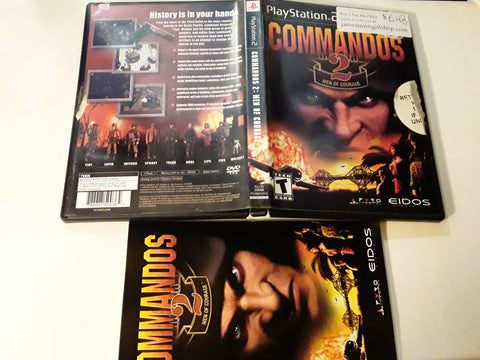 Commandos 2 Men of Courage USED PS2 Video Game