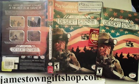 Conflict Desert Storm Used PS2 Video Game