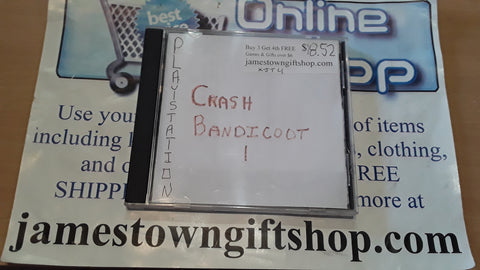 Crash Bandicoot Original Part 1 Used Playstation 1 Game