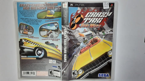 Crazy Taxi Fare Wars Used PSP Video Game