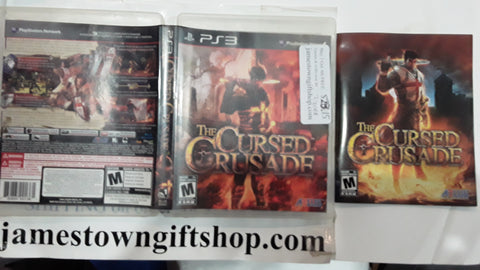 Cursed Crusade Used PS3 Video Game