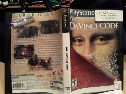 Da Vinci Code USED PS2 Video Game