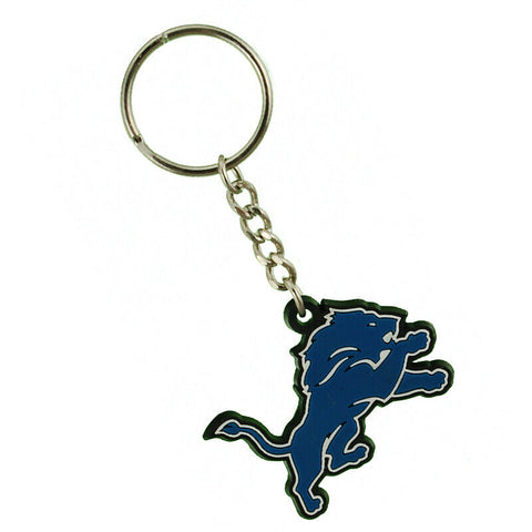 Detroit Lions NFL Vinyl Key Chain  Ring