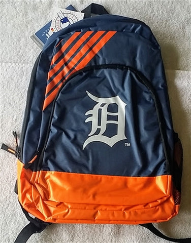 Detroit Tigers MLB Border Stripe Backpack