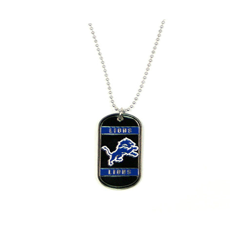 Detroit Lions NFL Dogtag Necklace