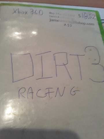 Dirt 3 Racing Used Xbox 360 Video Game