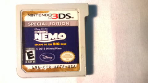 Disney Finding Nemo Esacape To Big Blue Nintendo 3DS USED