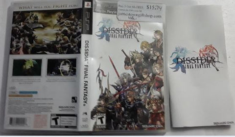 Dissidia Final Fantasy Used PSP Video Game