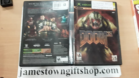 Doom 3 Used Original Xbox Video Game