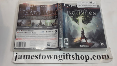 Dragon Age Inquisition Used PS3 Video Game