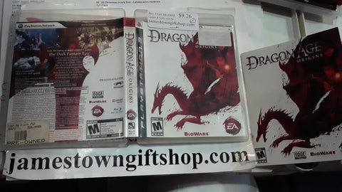 Dragon Age Origins Used PS3 Video Game