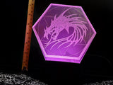 Dragon Pentagram Color-Changing LED Night Light Lamp