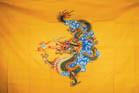 Dragon Yellow 3x5 Flag