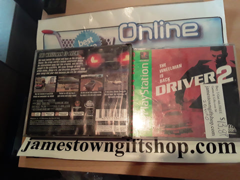 Driver 2 Used Playstation 1 Game