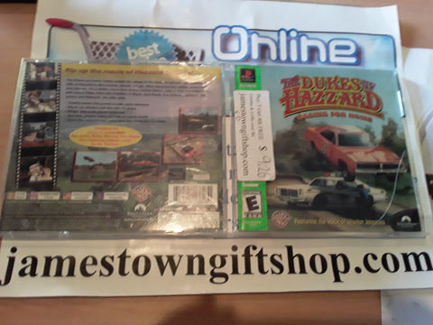 Dukes of Hazzard Racing For Home Used Playstation 1 Video Game