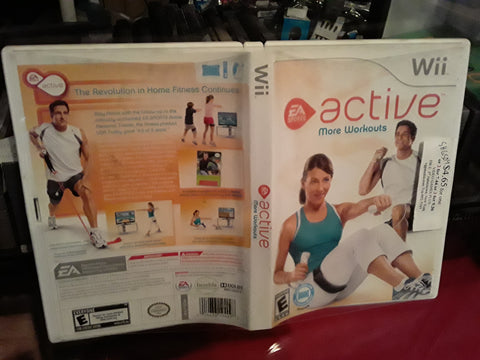 EA Active More Workouts Used Nintendo Wii Video Game