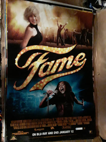 Fame 2009 Movie Poster 27x40 USED