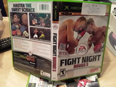 Xbox 360 Game - Fight Night - Round 3 PAL Import Free Shipping USA