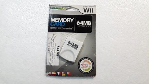 Gamecube 16MB Komodo Brand Memory Card NEW