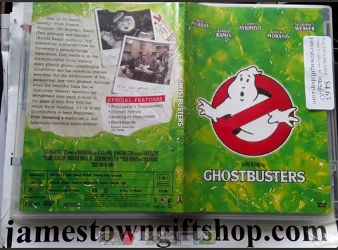 Ghostbusters Bill Murray Dan Aykroyd Harold Ramis Used DVD Movie