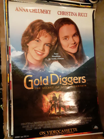 Gold Diggers Anna Chlumsky Christina Ricci 2009 Movie Poster 27x40 USED
