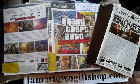 Grand Theft Auto Liberty City Stories Used PS2 Video Game