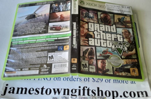 Grand Theft Auto V Used Xbox 360 Video Game