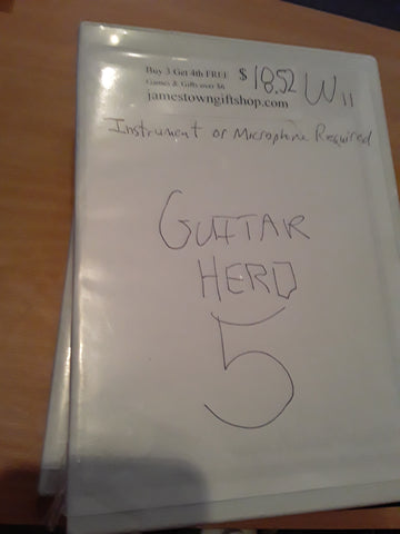 Guitar Hero 5 Used Nintendo Wii Video Game