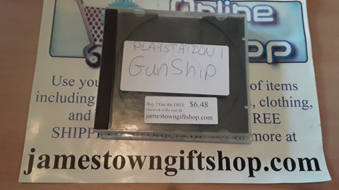 Gunship Used Playstation 1 Video Game