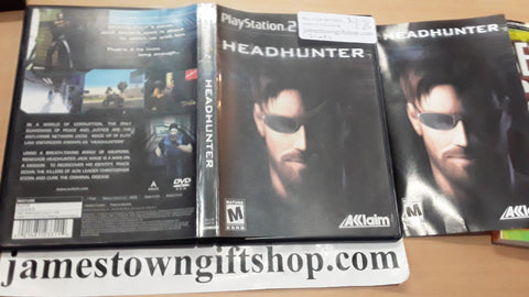 Headhunter USED PS2 Video Game