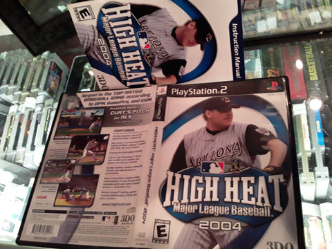 High Heat Baseball 2004 USED PS2 Video Game