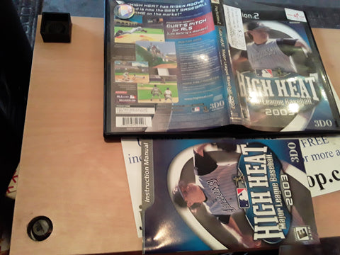 High Heat Major league Baseball 2003 MLB USED PS2 Video Game