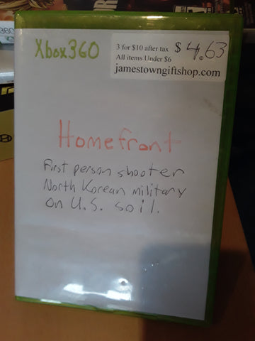 Homefront Used Xbox 360 Video Game