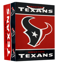 Houston Texans NFL GIft 9.75x7.75x4.75 Gift Bag