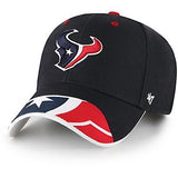 Houston Texans 47 Brand NFL Navy Contour MVP Adjustable Cap Hat