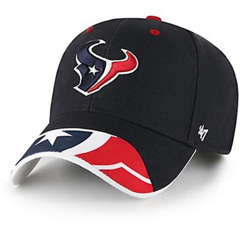 Houston Texans NFL Navy Contour MVP Adjustable Cap Hat
