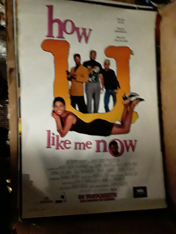 How U Like Me Now 1992 Movie Poster 27x40 USED