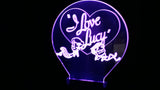 I Love Lucy Desi Color Changing LED Night Light