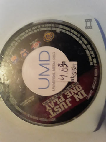 In Just One Play NFL PSP Used UMD VIDEO MOVIE