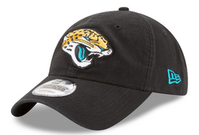 Jacksonville Jaguars NFL New Era Core Classic 9TWENTY Adjustable Hat Black