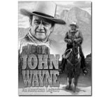 John Wayne American Legend 16 inch x 12.5 inch Large Rectangular Tin Sign