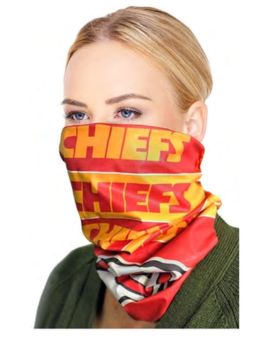 ***50OFF*** Kansas City Chiefs NFL Superdana Neck Gaiter Mask